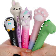 Anti - stress pen - Squishy Gel Pen Penguin - Schrijfwaren Legami - In den Olifant
