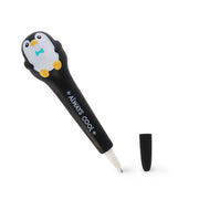 Anti - stress pen - Squishy Gel Pen Penguin - Schrijfwaren Legami - In den Olifant