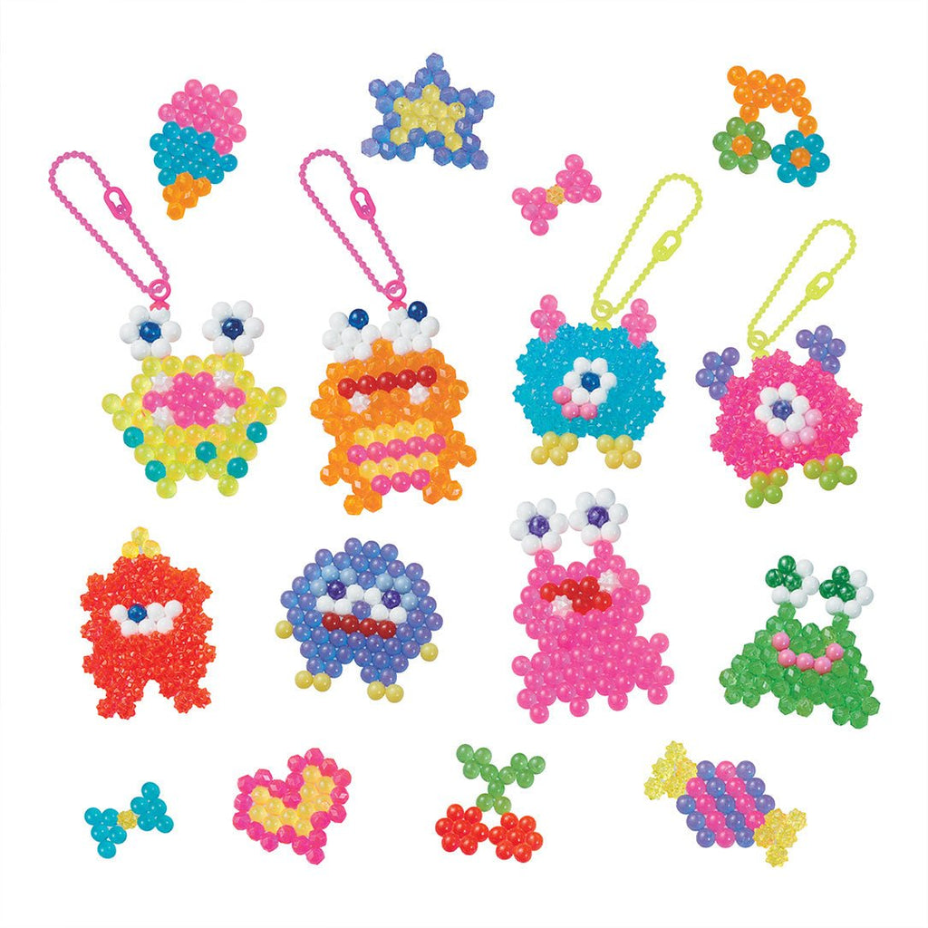 Aquabeads Neon Gekke Monsters set - 700 kralen - Knutselsets Aquabeads - In den Olifant