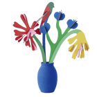 Artist's bouquets - Matisse Paper Bloom - Tafelversiering Studio Roof - In den Olifant