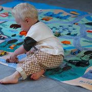 Auto Speelmat België - 130 x 180 cm - Speelmatten en - bogen Mats & Joy - In den Olifant