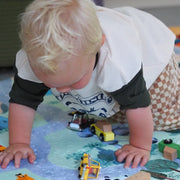 Auto Speelmat België - 130 x 180 cm - Speelmatten en - bogen Mats & Joy - In den Olifant