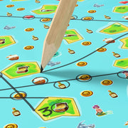 Avontuurlijk teken - en planningsspel - Pencil Pirates - Behendigheidspellen Haba - In den Olifant