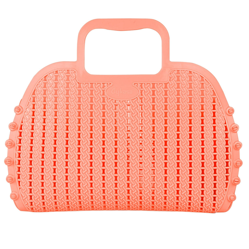 Aykasa Mandje Mini Foldable Bag - Salmon Pink - Tassen en portemonnees Aykasa - In den Olifant