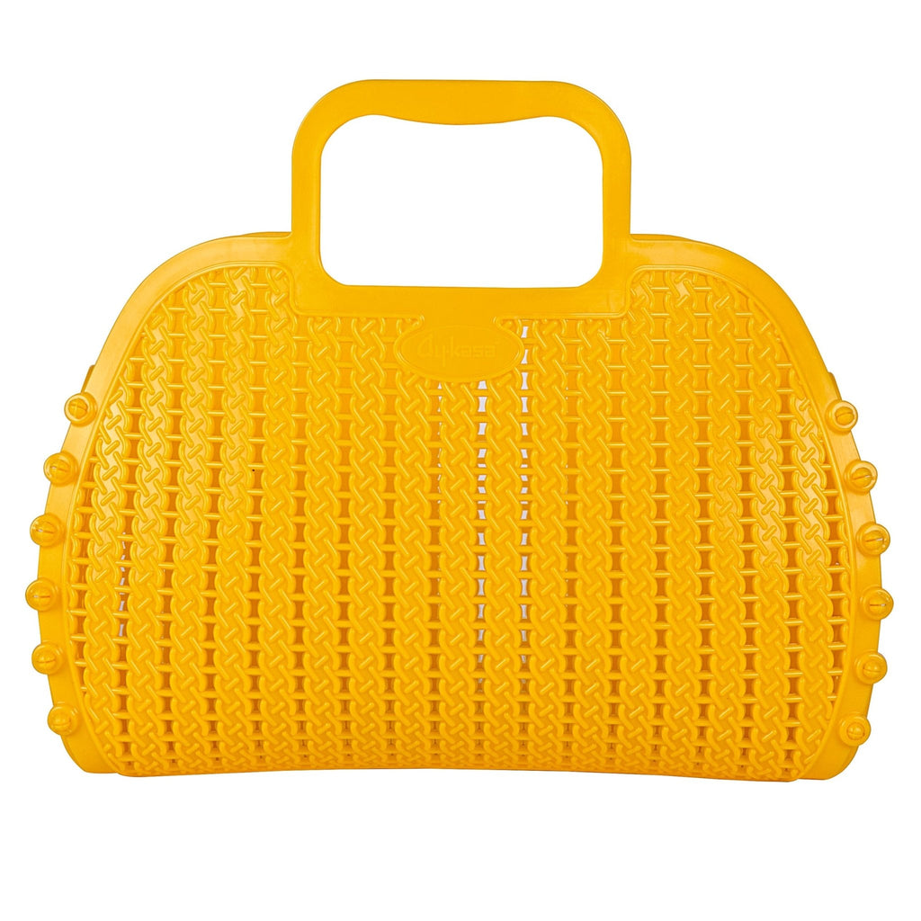 Aykasa Mandje Mini Foldable Bag - Yellow - Tassen en portemonnees Aykasa - In den Olifant