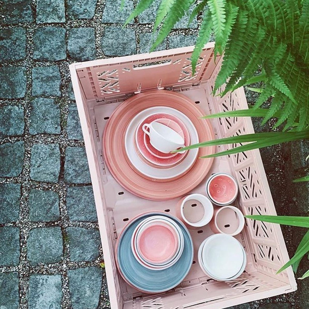 Aykasa Maxibox Foldable Crate – Milk Tea - Opbergers Aykasa - In den Olifant