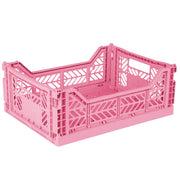 Aykasa Midibox Foldable Crate – Baby Pink - Opbergers Aykasa - In den Olifant