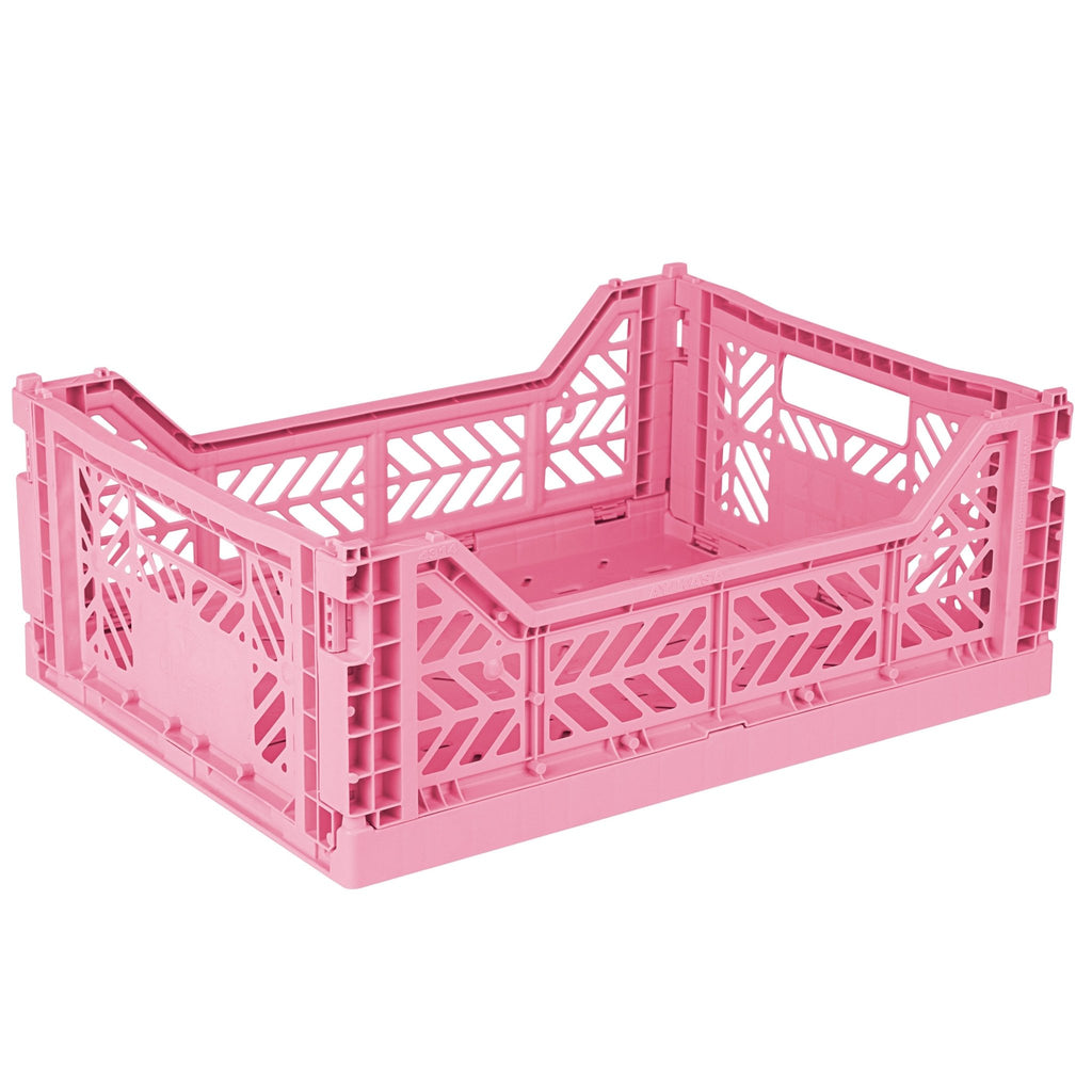 Aykasa Midibox Foldable Crate – Baby Pink - Opbergers Aykasa - In den Olifant