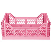Aykasa Midibox Foldable Crate – Baby Pink - Opbergers Aykasa - In den Olifant