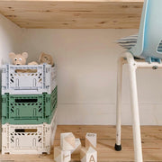 Aykasa Minibox Foldable Crate – Almond Green - Opbergers Aykasa - In den Olifant
