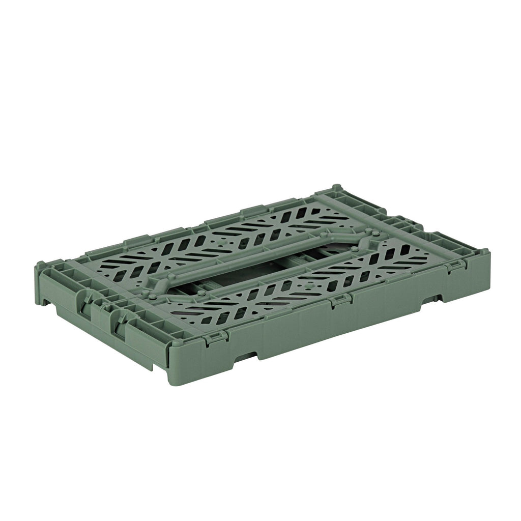 Aykasa Minibox Foldable Crate – Almond Green - Opbergers Aykasa - In den Olifant