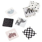 Baby Contrast Kaarten Deer Friends Colour mix - set van 10 - Activiteitenspeelgoed Done by Deer - In den Olifant