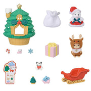 Baby Kerstboomset - met 2 popjes - Speelsets Sylvanian Families - In den Olifant