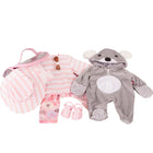 Babypop Always Chic met 2 outfits en accessoires - 48 cm - Babypoppen Götz - In den Olifant