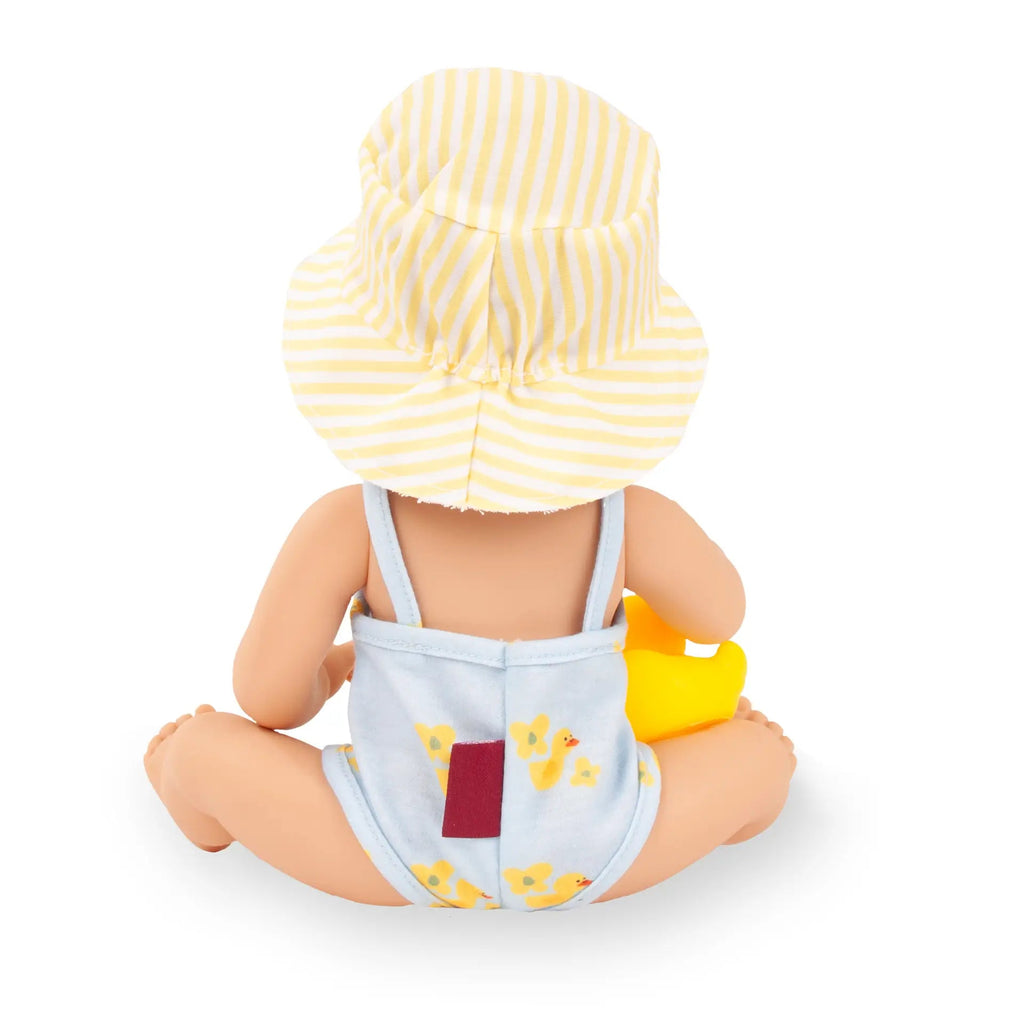 Babypop Sleepy Aquini Bathing Duck Girl - 33 cm - Babypoppen Götz - In den Olifant