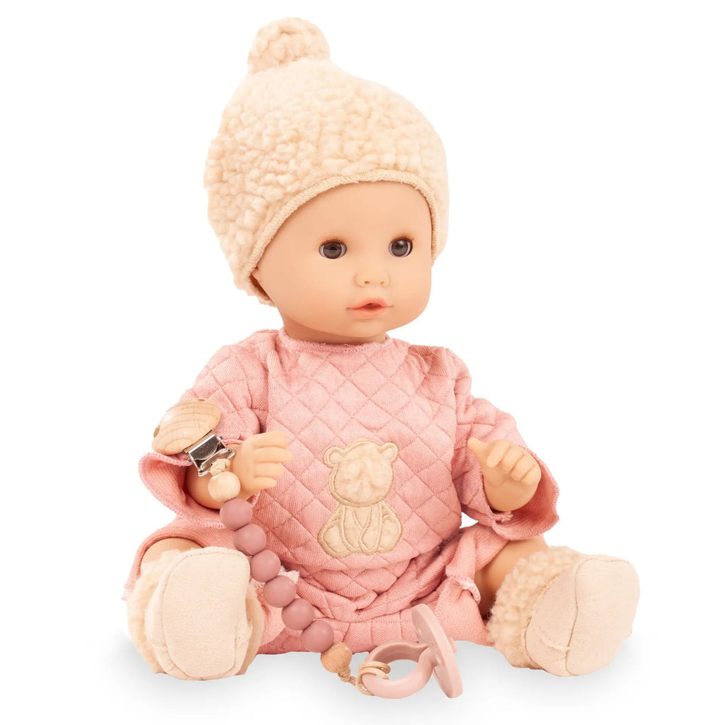Babypop Sleepy Aquini Beary Girl - 33 cm - Babypoppen Götz - In den Olifant