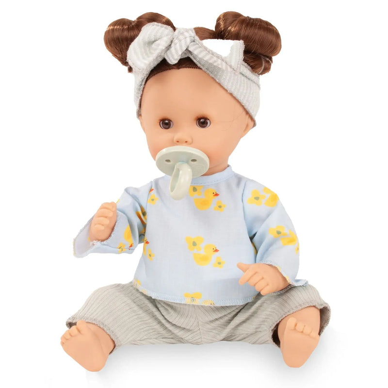 Babypop Sleepy Aquini Little Duck - 33 cm - Babypoppen Götz - In den Olifant