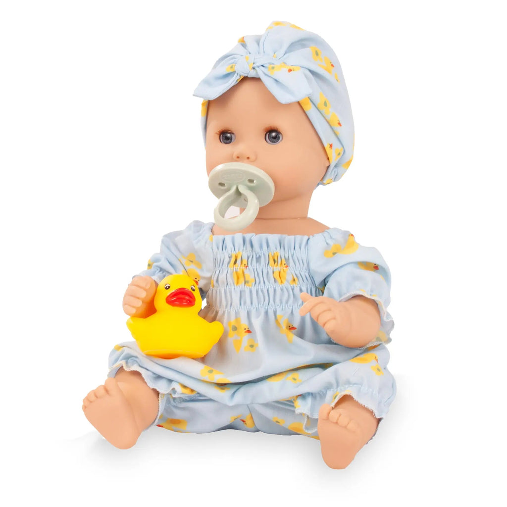 Babypop Sleepy Aquini Little Duck met accessoires 33 cm (Inhoud: 9-delig) - Babypoppen Götz - In den Olifant