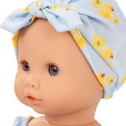 Babypop Sleepy Aquini Little Duck met accessoires 33 cm (Inhoud: 9-delig) - Babypoppen Götz - In den Olifant