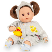 Babypop Sleepy Cosy Aquin Little Duck - 33 cm - Babypoppen Götz - In den Olifant