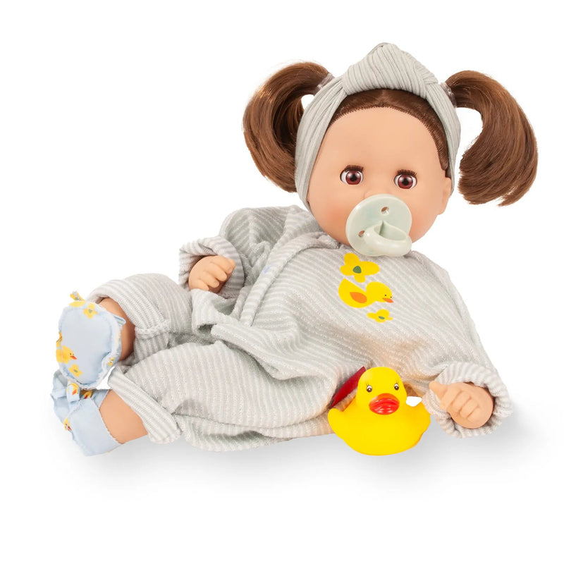 Babypop Sleepy Cosy Aquin Little Duck - 33 cm - Babypoppen Götz - In den Olifant