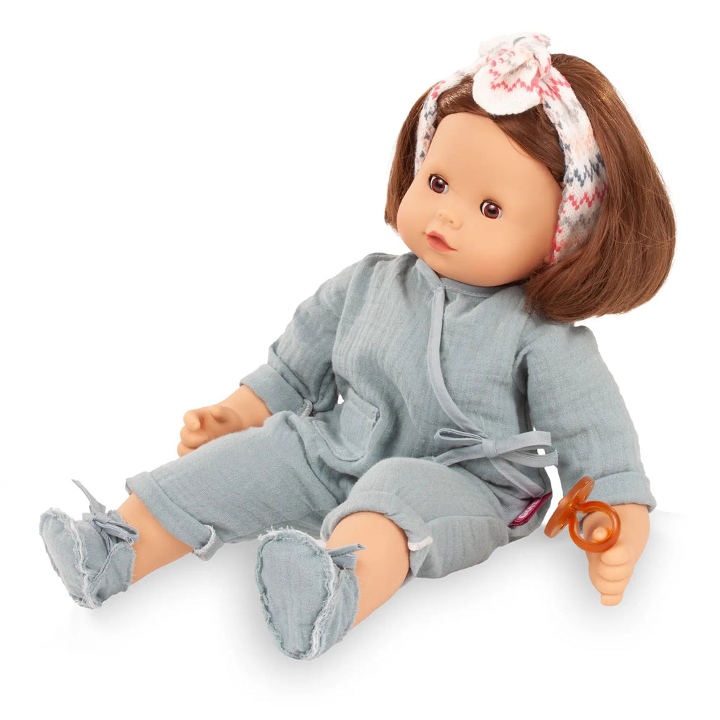Babypop Sleepy Maxy-Muffin Zick Zack - 42 cm - Babypoppen Götz - In den Olifant
