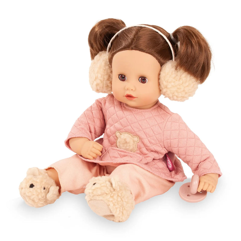 Babypop Sleepy Muffin Beary - 33 cm - Babypoppen Götz - In den Olifant