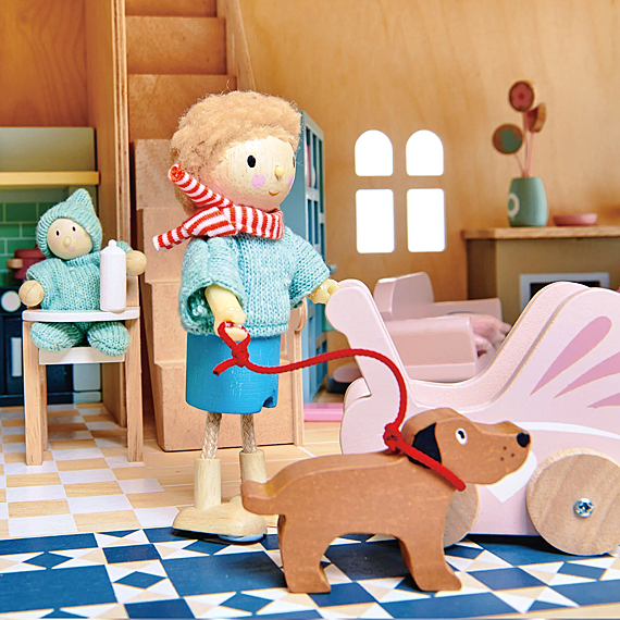 Set Poppenhuismeubels - Babykamer