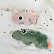 Babyspeeltje Tiny sensory rattle Croco Green - 17 cm - Rammelaars Done by Deer - In den Olifant
