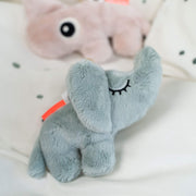 Babyspeeltje Tiny sensory rattle Elphee Blue - 10 cm - Rammelaars Done by Deer - In den Olifant