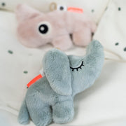 Babyspeeltje Tiny sensory rattle Elphee Blue - 10 cm - Rammelaars Done by Deer - In den Olifant