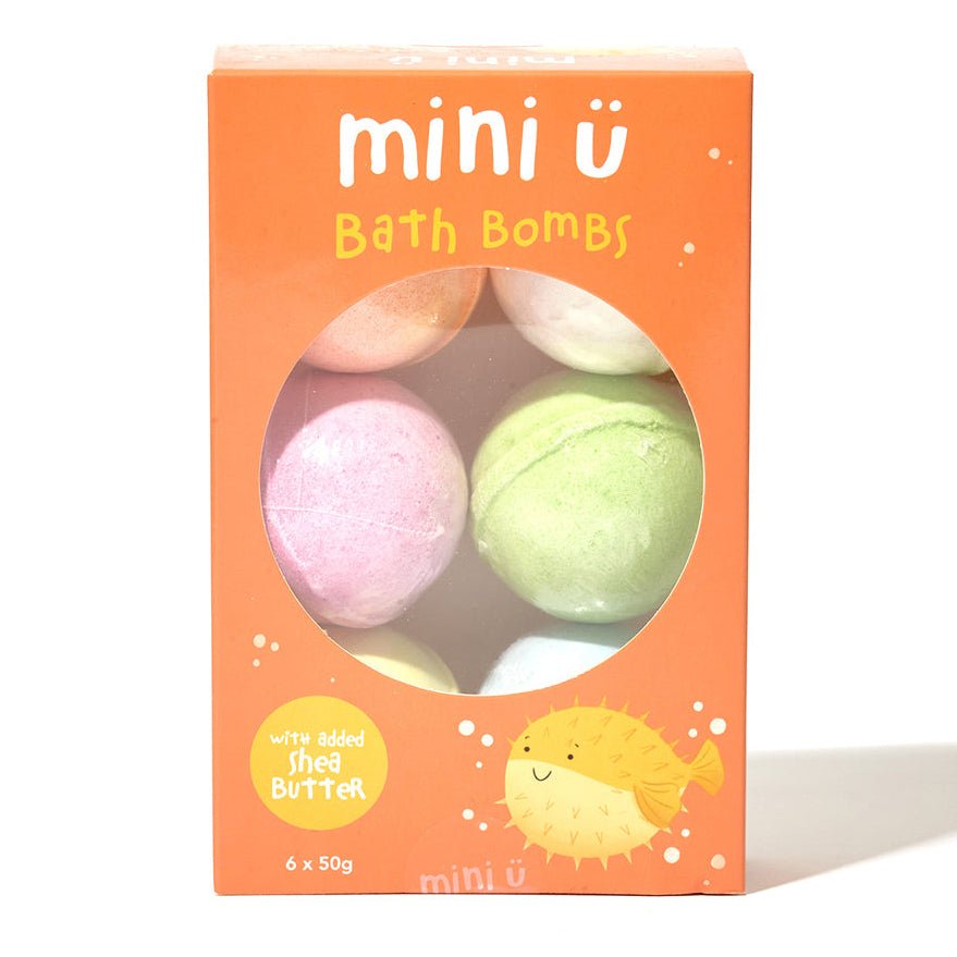 Badbruisballen 6 kleuren gemengd - Badaccessoires Mini Ü - In den Olifant