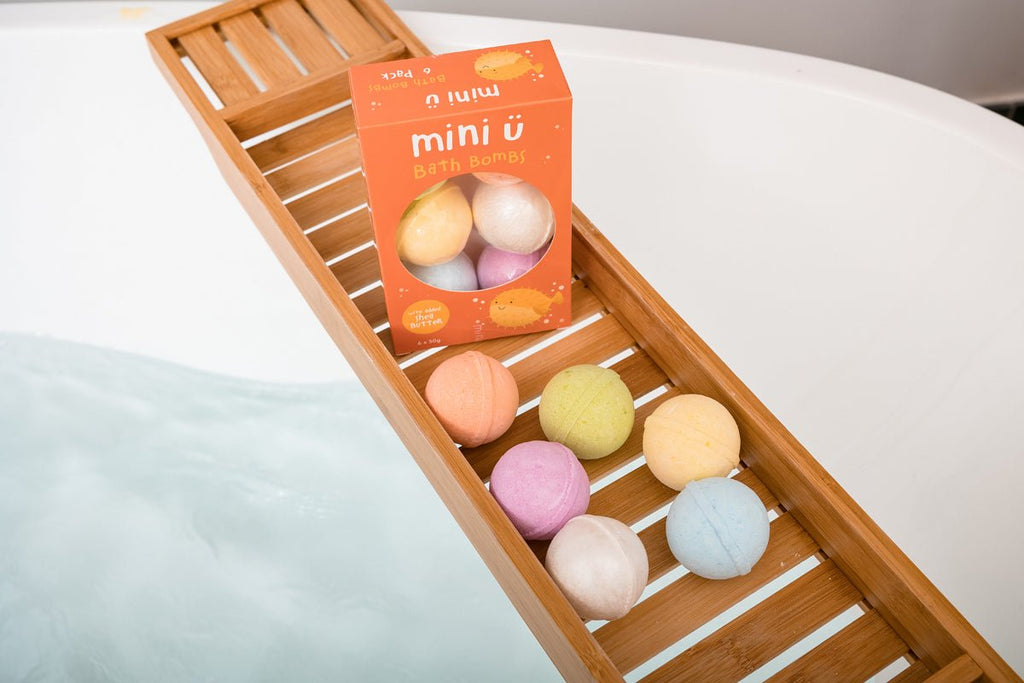 Badbruisballen 6 kleuren gemengd - Badaccessoires Mini Ü - In den Olifant