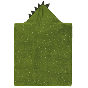 Badcape Mr. Dino - 75 x 75 cm - Badlinnen Trixie - In den Olifant