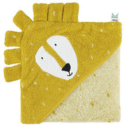 Badcape Mr. Lion - 75 x 75 cm - Badlinnen Trixie - In den Olifant