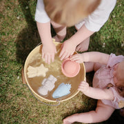 Badspeelgoed Space - set van 4 - Badspeelgoed Mushie - In den Olifant