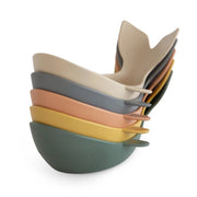 Badspeelgoed Whale Bath Stackers Retro - set van 5 - Badspeelgoed Mushie - In den Olifant