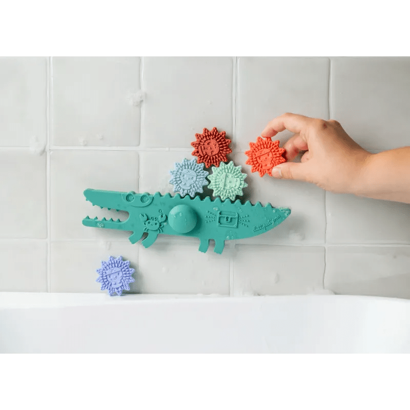 Badspeelgoed Wiebelkrokodil - Badspeelgoed Lilliputiens - In den Olifant