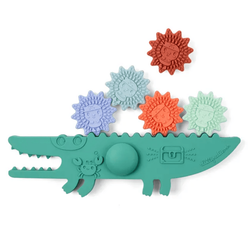 Badspeelgoed Wiebelkrokodil - Badspeelgoed Lilliputiens - In den Olifant