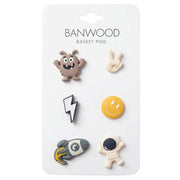 Banwood Pin & Ride Pins Set - Fietsaccessoires Banwood - In den Olifant
