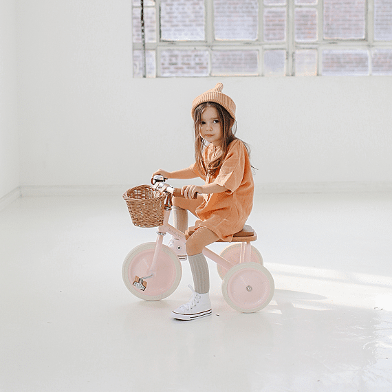 Driewieler Trike Vintage - Pink