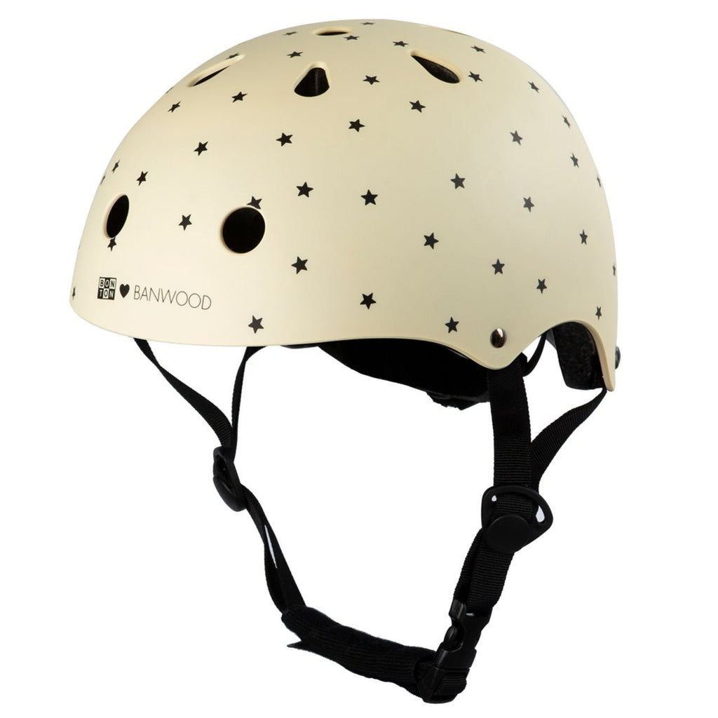 Banwood x Bonton Classic Helmet Matte - Helmen Banwood - In den Olifant