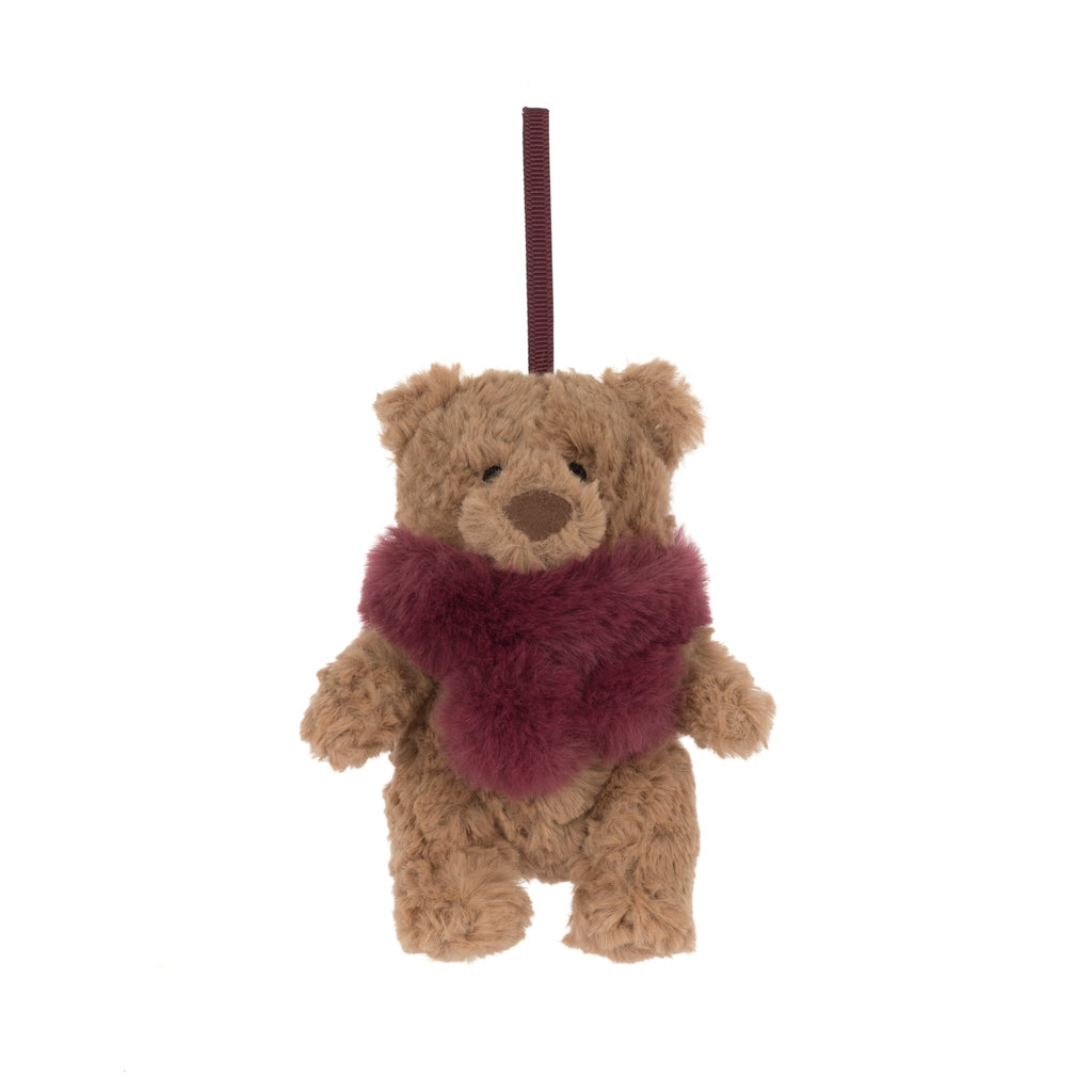 Bartholomew Bear Winter Warmer Decoration - Knuffelberen Jellycat - In den Olifant