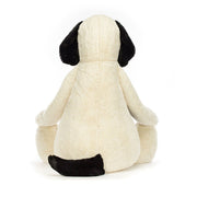 Bashful Black & Cream Puppy Giant - 94 cm - Huisdieren Jellycat - In den Olifant