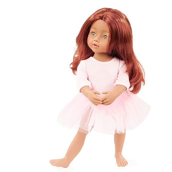 Basic Boutique, Jurk "Ballet", Staanpoppen 45 - 50 Cm - Poppenkleding Götz - In den Olifant