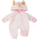 Basic Boutique, Onesie "Unicorn", Babypoppen 42 - 46 Cm - Poppenkleding Götz - In den Olifant