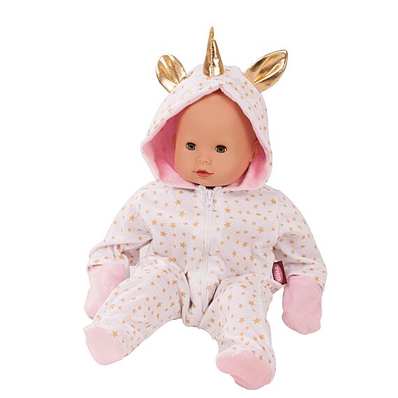 Basic Boutique, Onesie "Unicorn", Babypoppen 42 - 46 Cm - Poppenkleding Götz - In den Olifant