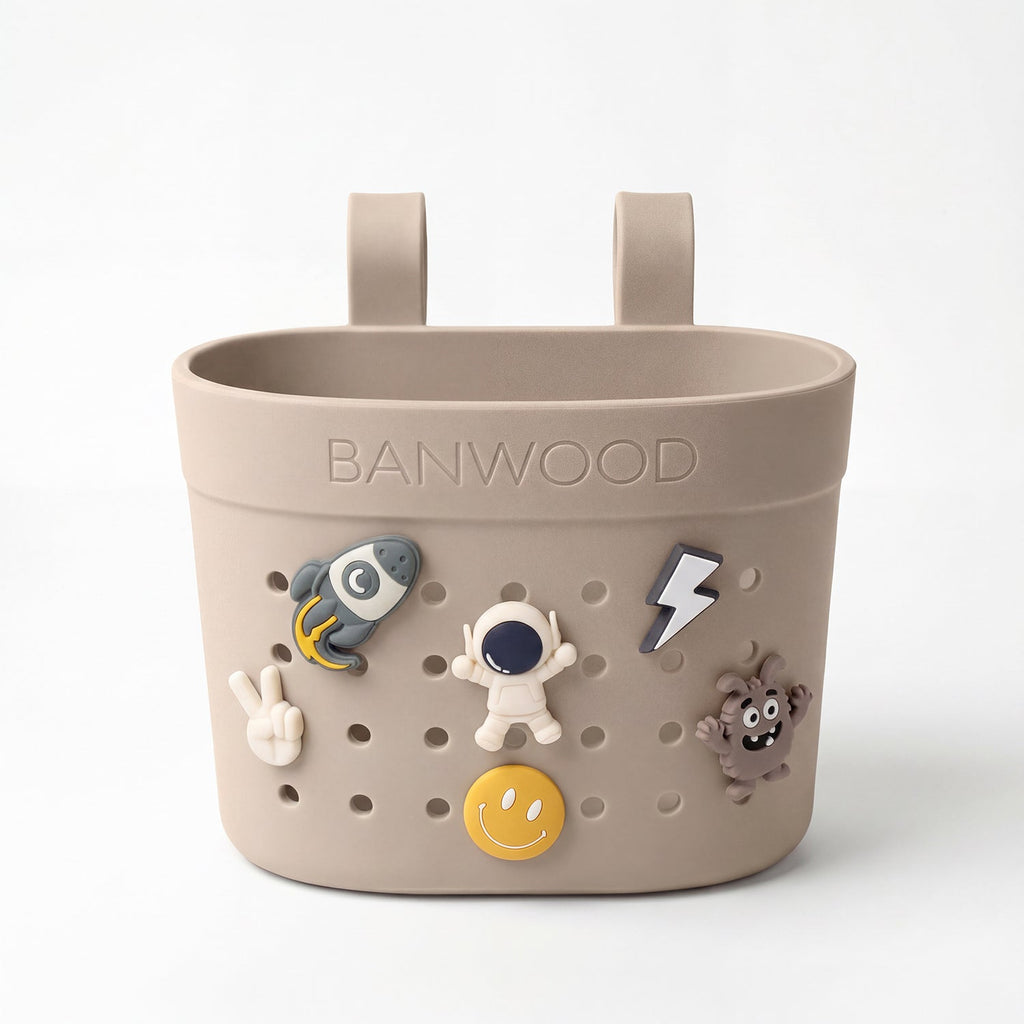 Baslet Pins Space - set van 6 - Fietsaccessoires Banwood - In den Olifant