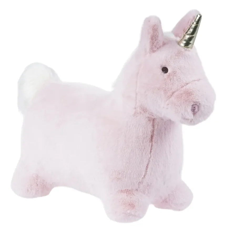 Soft bouncy pink unicorn