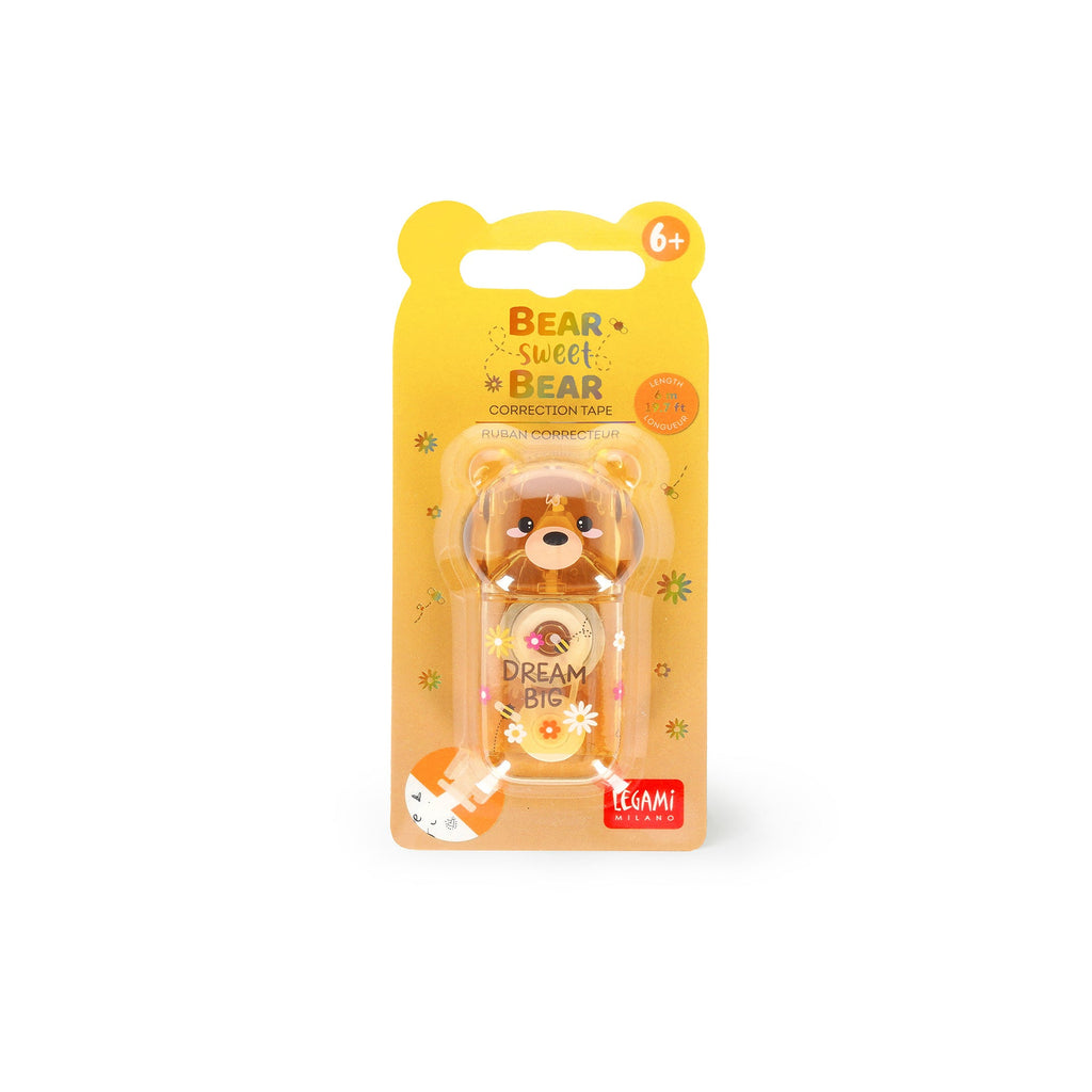 Bear Sweet Bear Correction Tape - Teddy Bear Small - Schrijfwaren Legami - In den Olifant